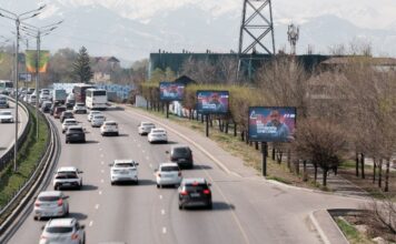 ООН разместила глобальную кампанию по безопасности дорожного движения в Казахстане на экранах RTS Decaux
