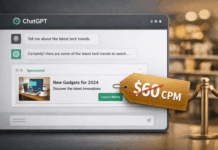Реклама в ChatGPT подешевела в 2,5 раза
