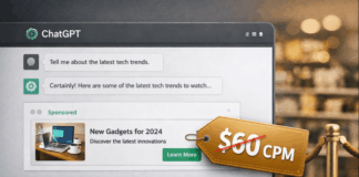 Реклама в ChatGPT подешевела в 2,5 раза