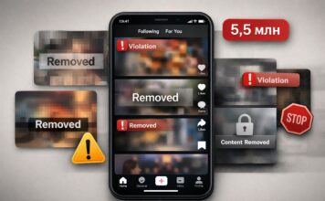 TikTok раскрыл данные о модерации: 5,5 млн удалённых видео в Казахстане