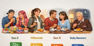 Исследование: Gen Z ест больше сладкого, чем миллениалы и бэби-бумеры