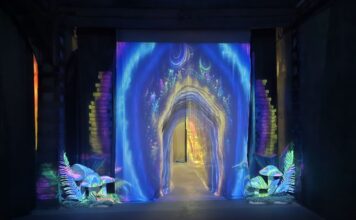 В Алматы открылась иммерсивная галерея Catharsis, где зритель становится частью выставки