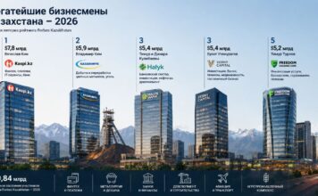 В рейтинг богатейших бизнесменов Казахстана вошли шесть новых участников