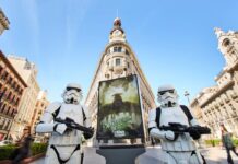Disney и Havas запустили в Мадриде первую левитирующую outdoor-кампанию