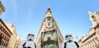 Disney и Havas запустили в Мадриде первую левитирующую outdoor-кампанию