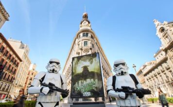 Disney и Havas запустили в Мадриде первую левитирующую outdoor-кампанию