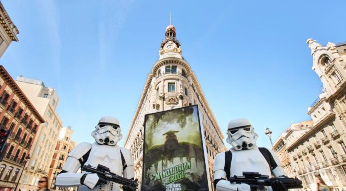 Disney и Havas запустили в Мадриде первую левитирующую outdoor-кампанию