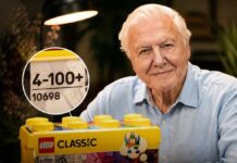 LEGO изменила возрастное ограничение в честь 100-летия Дэвида Аттенборо
