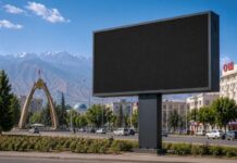 В Оше выставили на аукцион 22 участка под LED-экраны
