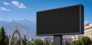В Оше выставили на аукцион 22 участка под LED-экраны