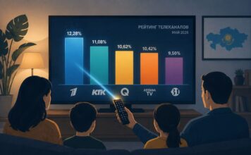Казахстанцы выбирают новости и национальный контент: итоги телесмотрения за май