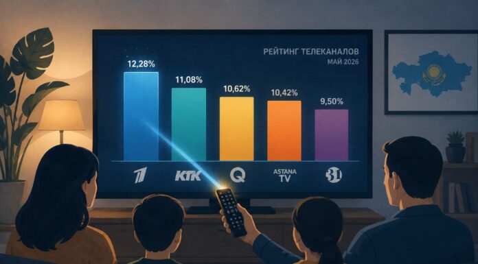 Казахстанцы выбирают новости и национальный контент: итоги телесмотрения за май