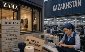 Владелец Zara и Massimo Dutti изучит возможности производства в Казахстане