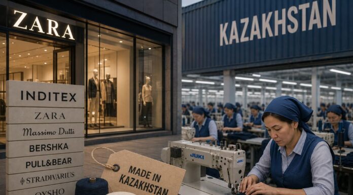 Владелец Zara и Massimo Dutti изучит возможности производства в Казахстане