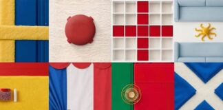 IKEA превратила товары для дома в национальные флаги Чемпионата мира