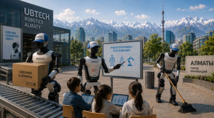 Гуманоидные роботы переезжают в Алматы: UBTECH выводит производство за пределы Китая