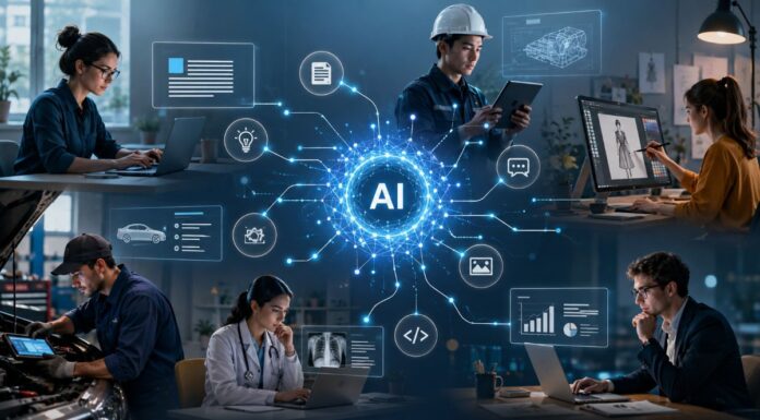 AI уже используется в 68% профессий, но автоматизирует менее 10% рабочих взаимодействий