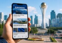 Euronews запустил вещание на казахском языке