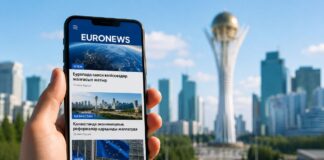 Euronews запустил вещание на казахском языке