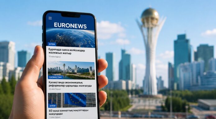 Euronews запустил вещание на казахском языке