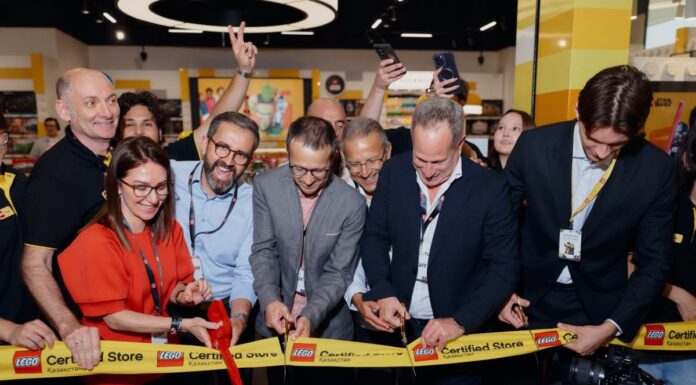 LEGO Store Almaty стал лидером в Европе по продажам в период открытия