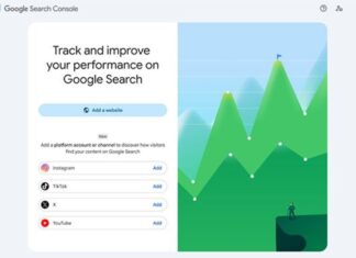 Google добавил в Search Console аналитику Instagram, TikTok, X и YouTube