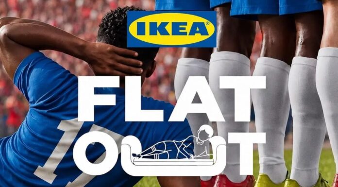 Лег на газон — подарил скидку: IKEA придумала акцию во время матчей ЧМ