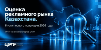ЦАРА представила оценку рекламного рынка Казахстана за 1 полугодие 2026 года