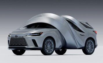 Lexus согнул автомобили в кольцо и спираль вместе с арт-коллективом MSCHF