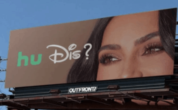 Disney разделил свой культовый логотип пополам для рекламы Hulu