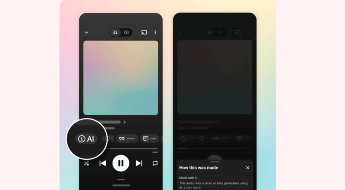 YouTube Music начнет маркировать треки, созданные с помощью ИИ