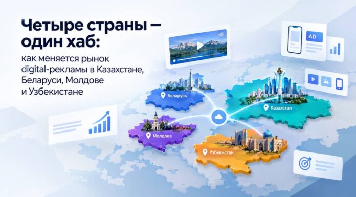 Четыре страны — один хаб: как меняется рынок digital-рекламы в Казахстане, Беларуси, Молдове и Узбекистане